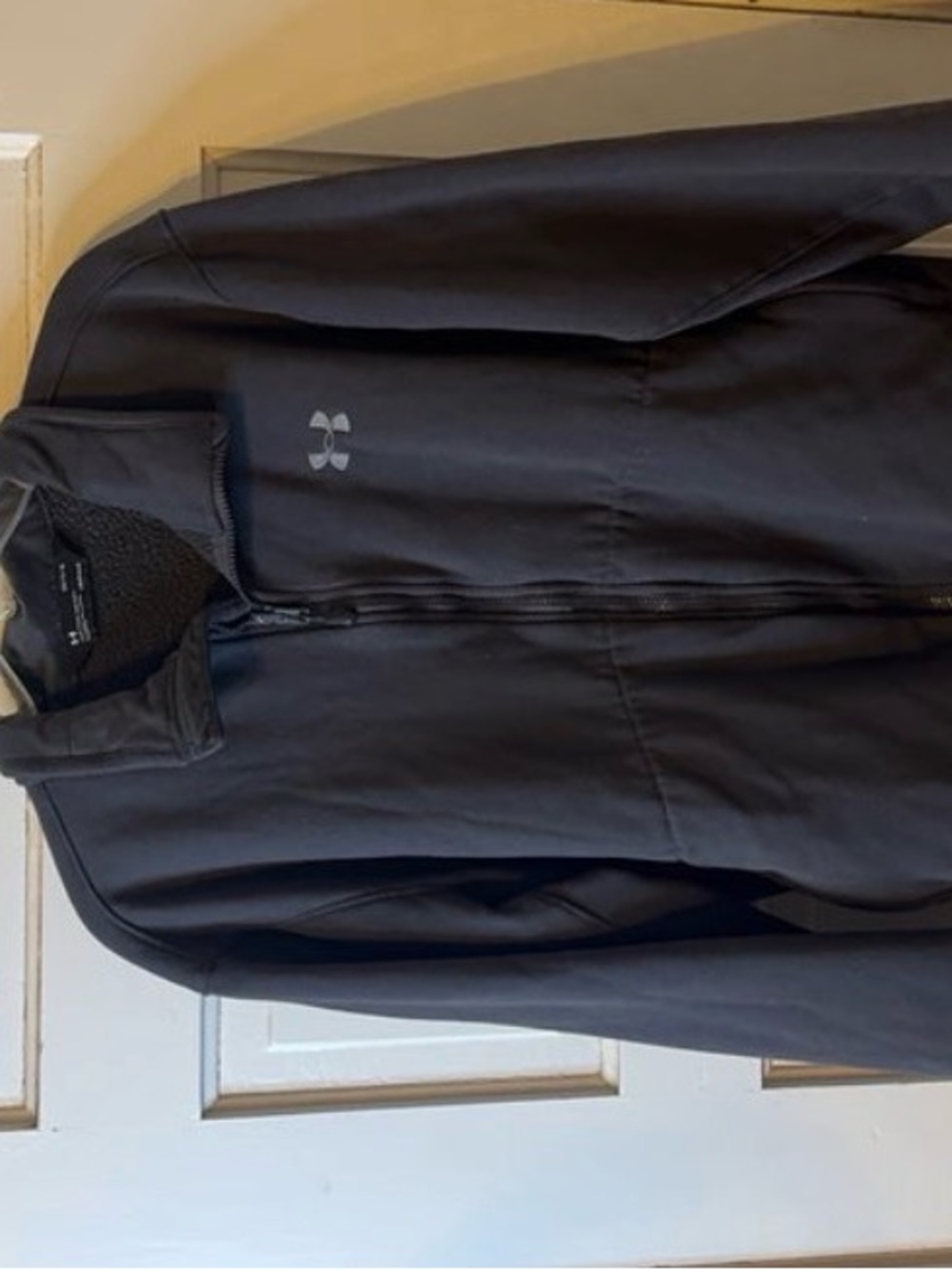 LG Men’s Black Performance Zip-Up Jacket with Logo